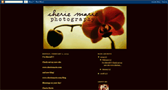 Desktop Screenshot of cheriemariephotography.blogspot.com
