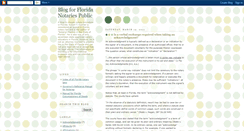 Desktop Screenshot of floridanotaries.blogspot.com