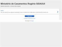Tablet Screenshot of ministeriodecasamentos.blogspot.com