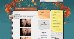 Desktop Screenshot of gardnerfamilyfever.blogspot.com