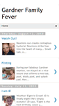 Mobile Screenshot of gardnerfamilyfever.blogspot.com