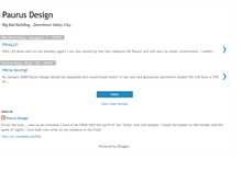 Tablet Screenshot of paurusdesign.blogspot.com