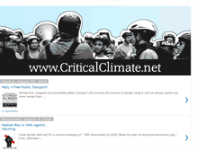 Tablet Screenshot of criticalclimateride.blogspot.com