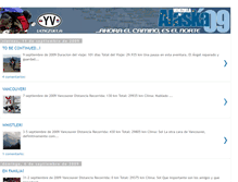 Tablet Screenshot of explorandofronteras-alaska.blogspot.com