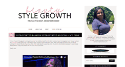 Desktop Screenshot of beautystyleandgrowth.blogspot.com