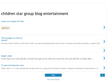 Tablet Screenshot of entertainment-childrenstargroups.blogspot.com