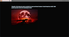 Desktop Screenshot of disparatethought.blogspot.com