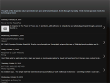 Tablet Screenshot of disparatethought.blogspot.com