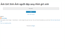 Tablet Screenshot of anhgirlxinh.blogspot.com