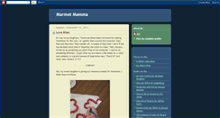 Desktop Screenshot of marmotmamma.blogspot.com