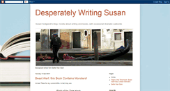 Desktop Screenshot of desperatelywritingsusan.blogspot.com