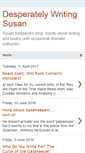 Mobile Screenshot of desperatelywritingsusan.blogspot.com