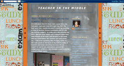 Desktop Screenshot of middleteacher.blogspot.com