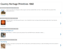 Tablet Screenshot of countryheritageprimitives1860.blogspot.com