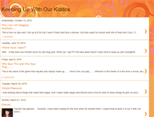 Tablet Screenshot of keepingupwithourkiddos.blogspot.com