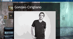 Desktop Screenshot of gonzalocirigliano.blogspot.com