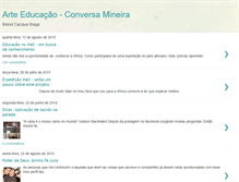Tablet Screenshot of conversamineira.blogspot.com