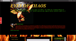 Desktop Screenshot of chaos-eyesofchaos.blogspot.com
