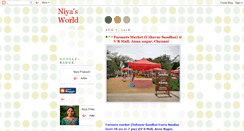 Desktop Screenshot of niyasworld.blogspot.com