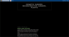 Desktop Screenshot of plasticsurgerycorp.blogspot.com