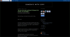 Desktop Screenshot of allgrownupwithcory.blogspot.com