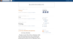 Desktop Screenshot of manningscorner.blogspot.com