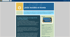 Desktop Screenshot of jesusmoraleselmomia.blogspot.com