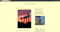 Desktop Screenshot of eastofallen.blogspot.com