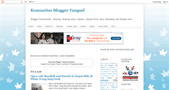 Desktop Screenshot of bloggertangsel.blogspot.com