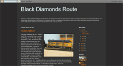 Desktop Screenshot of blackdiamondsroute.blogspot.com