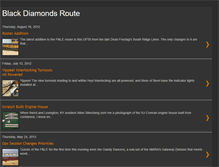 Tablet Screenshot of blackdiamondsroute.blogspot.com