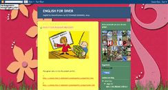 Desktop Screenshot of 4diverenglish.blogspot.com