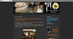 Desktop Screenshot of gruppospeleologicosiracusano.blogspot.com