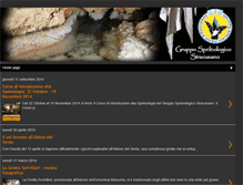 Tablet Screenshot of gruppospeleologicosiracusano.blogspot.com