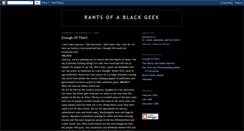 Desktop Screenshot of blackgeek.blogspot.com