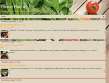 Tablet Screenshot of dinnerplan-it.blogspot.com