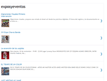 Tablet Screenshot of exposyeventos.blogspot.com