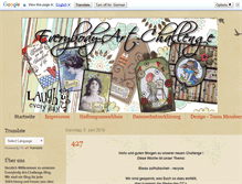 Tablet Screenshot of everybody-art-challenge.blogspot.com