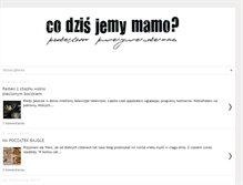 Tablet Screenshot of codzisjemymamo.blogspot.com