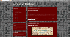 Desktop Screenshot of boybookshelf.blogspot.com