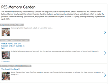 Tablet Screenshot of pesmemorygarden.blogspot.com