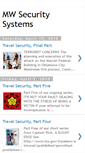 Mobile Screenshot of mwsecuritysystems.blogspot.com