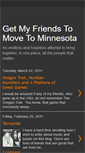 Mobile Screenshot of movetominnesota.blogspot.com