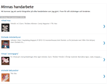 Tablet Screenshot of minnashandarbete.blogspot.com