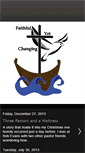 Mobile Screenshot of faithfulyetchanging.blogspot.com