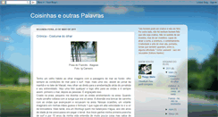 Desktop Screenshot of coisinhaseoutraspalavras.blogspot.com