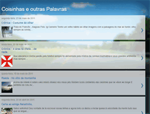 Tablet Screenshot of coisinhaseoutraspalavras.blogspot.com