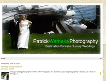 Tablet Screenshot of chicago-luxury-wedding-photography.blogspot.com