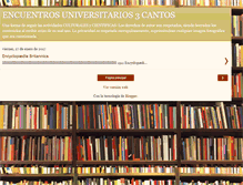 Tablet Screenshot of encuentros3cantos.blogspot.com