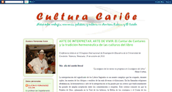 Desktop Screenshot of culturacaribe.blogspot.com